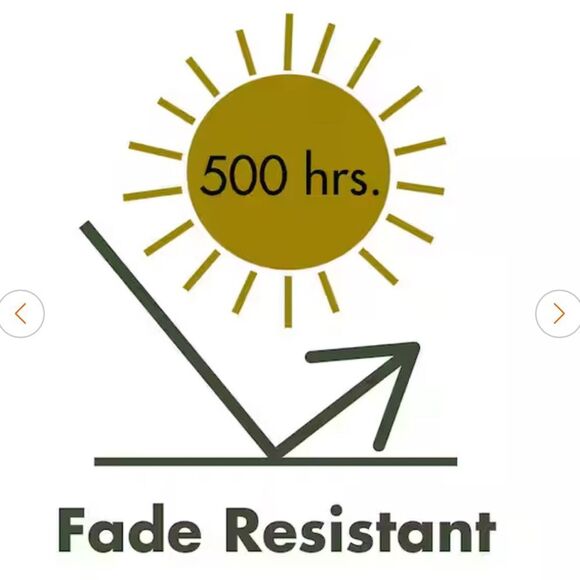 20” x L x 20” W x 6” T Square Outdoor Throw Pillow in Andorra Tiger Lily-2-Pack - Picture 5 of 7